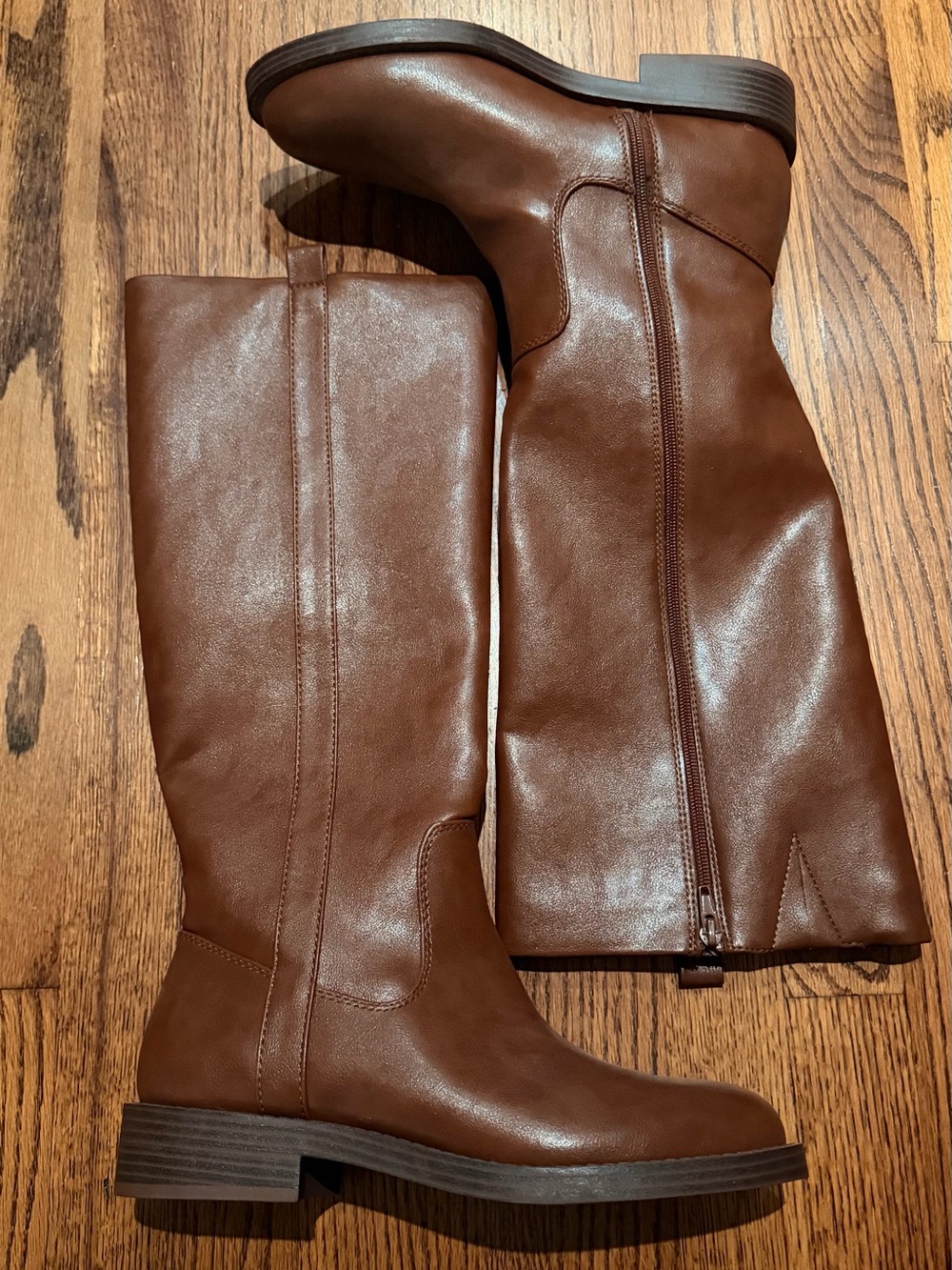 Dolce Vita Brown Leather Riding Boots Size 10